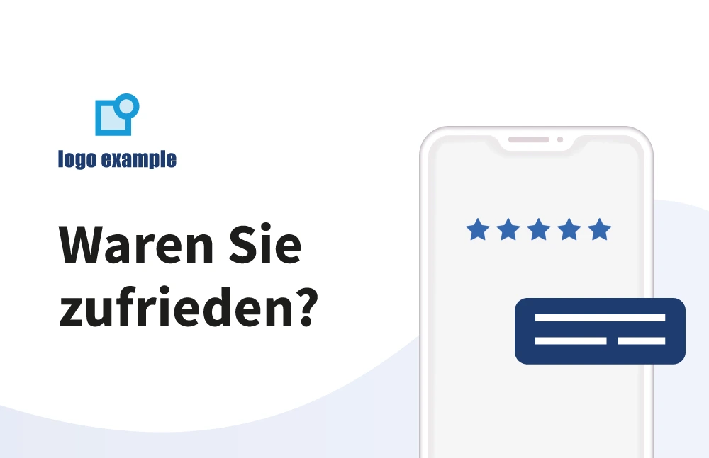 Digitale Bewertungskarte für Fachbetriebe zur Kundenbewertung